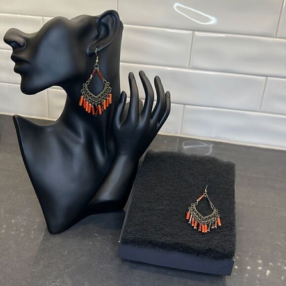 African Handmade Earrings - Picture 1 of 3